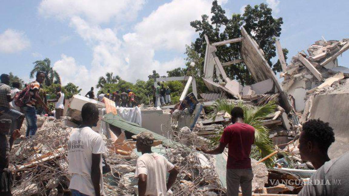 Ya son más de mil 200 los muertos en Haití por el sismo