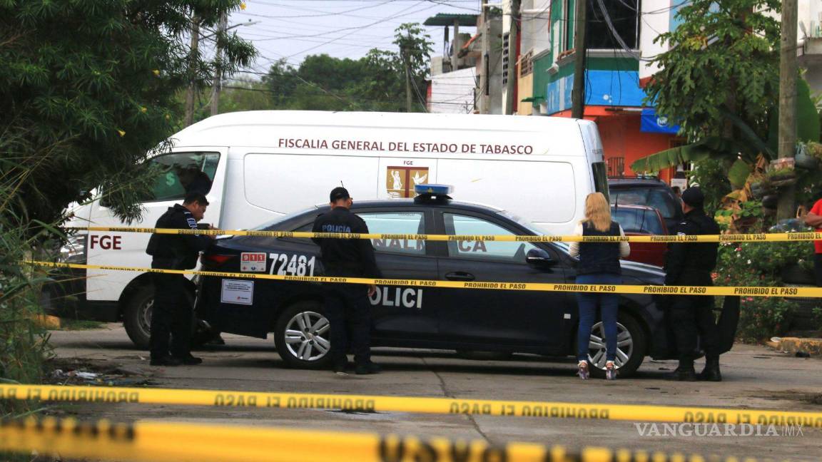 Tarde violenta en Tabasco culmina con 8 muertos, dos de ellos eran de la Secretaría de Seguridad