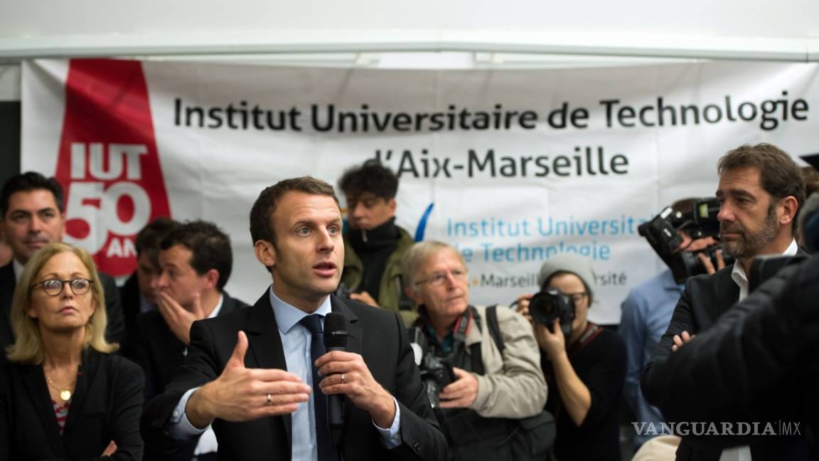 $!Macron anuncia su candidatura a la presidencia de Francia