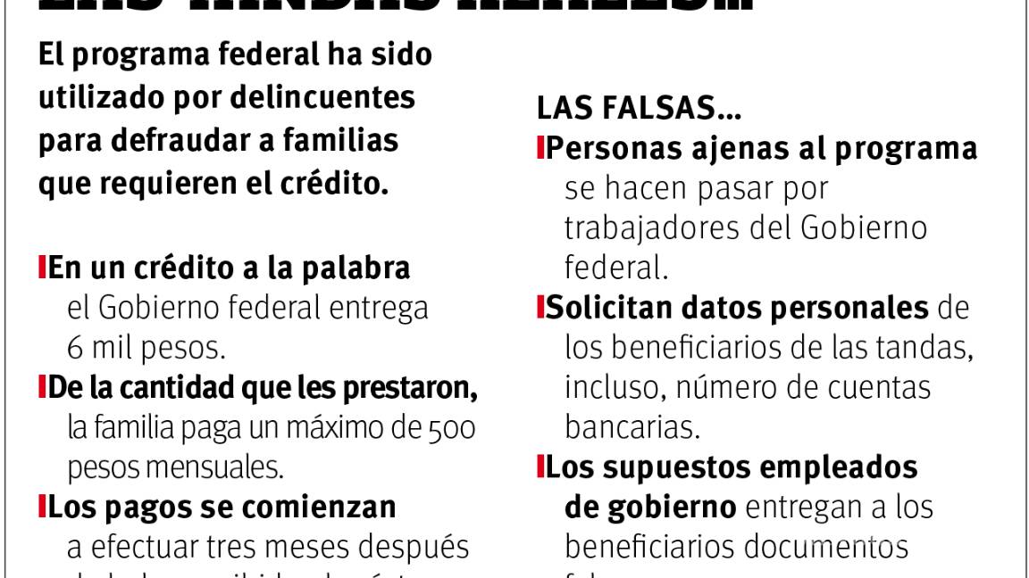 $!Usan para defraudar las tandas de AMLO