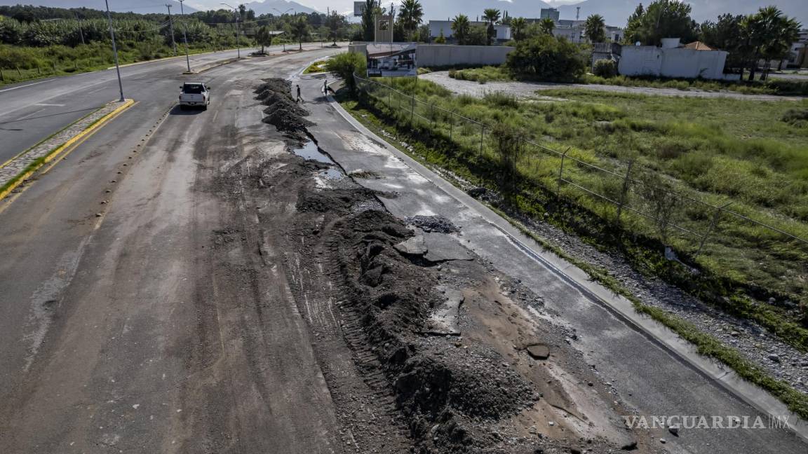 Saltillo: Mañana inicia reparación de bulevar Colosio, hay tramos aún cerrados