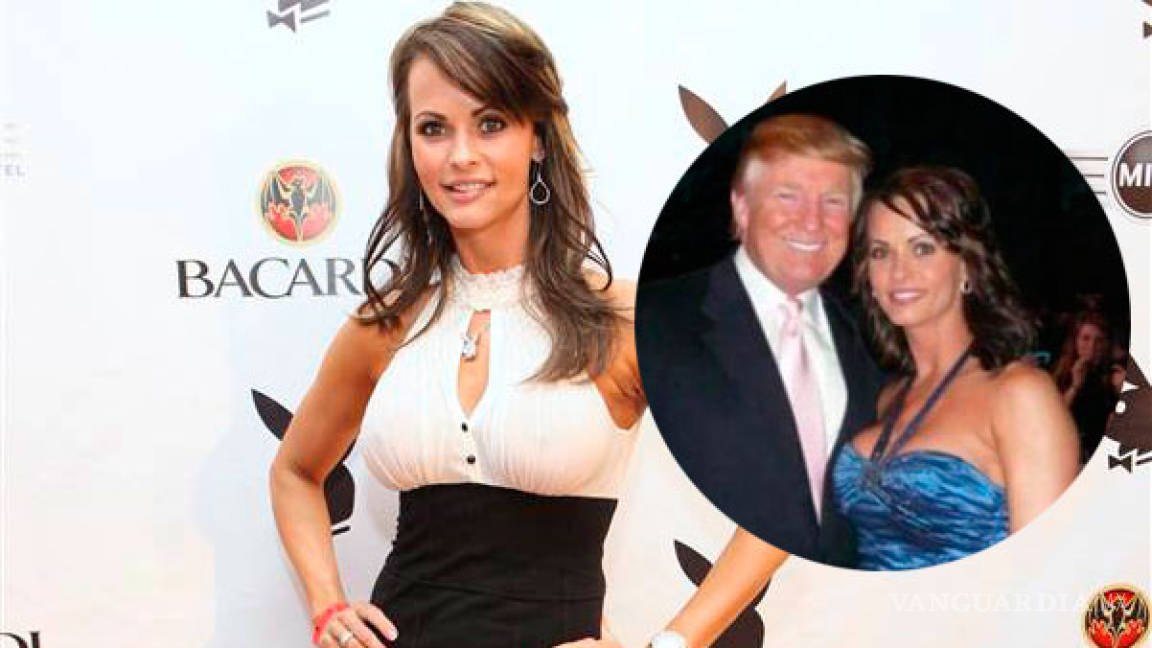 Le sale otra amante a Donald Trump, una ex modelo de Playboy