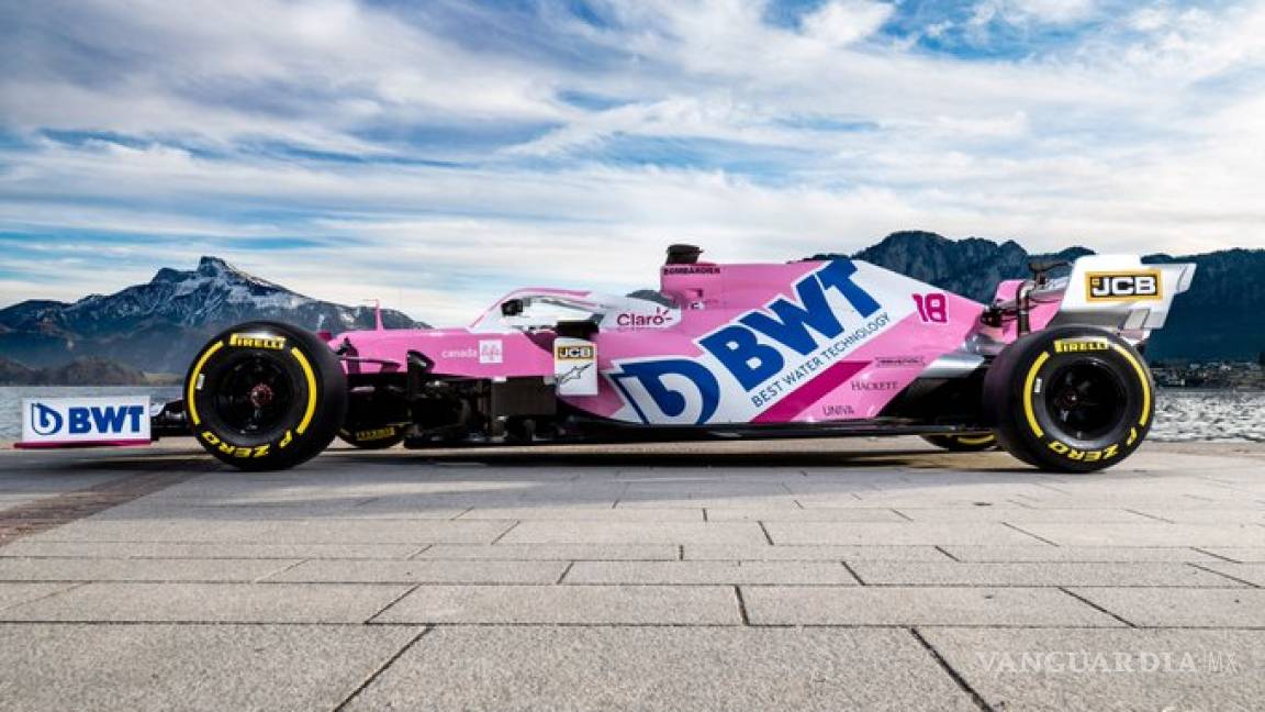 Así será el nuevo auto de 'Checo' Perez en la F1