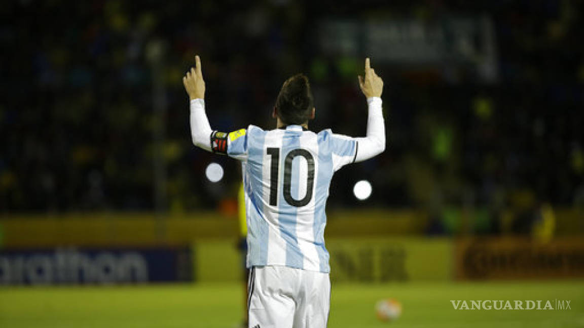 Messi lleva a su Argentina a Rusia 2018