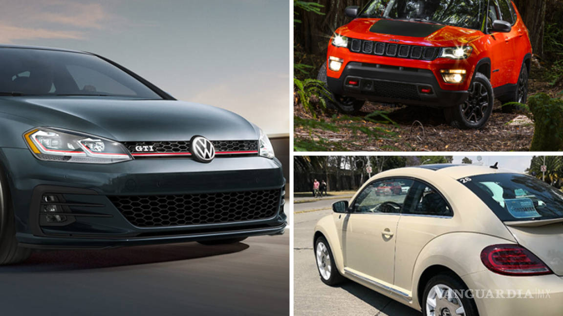Beetle, Golf y Jeep Compass, los 3 autos ‘mexicanos’ con peor percepción en EU; KIA Forte y Río, Fusion y Audio Q5, los mejores