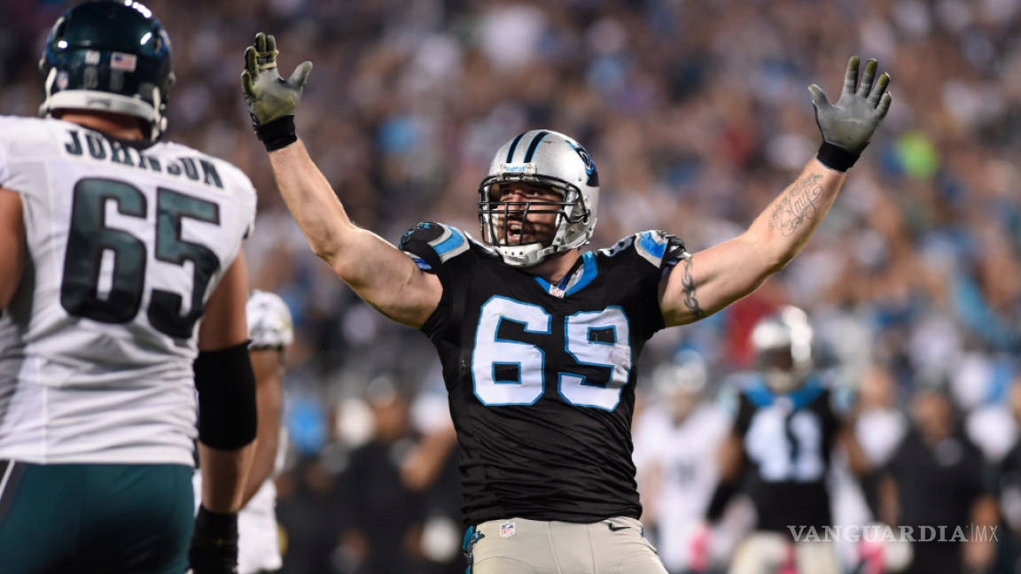 Panteras sufre baja de Jared Allen para juego por campeonato de NFC