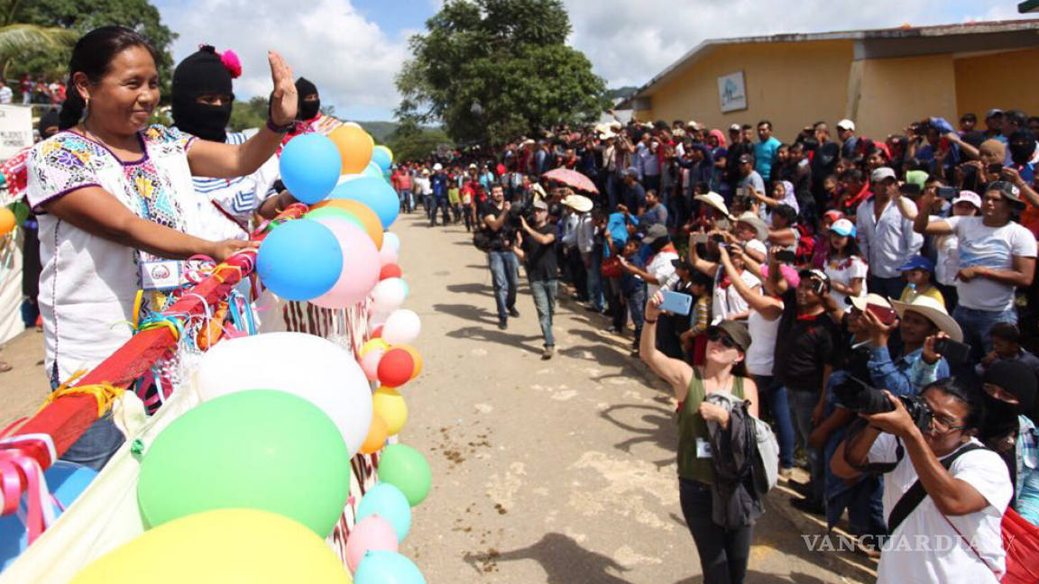 &quot;Lucharemos por todo el mundo&quot;: ‘Marichuy’, candidata del EZLN