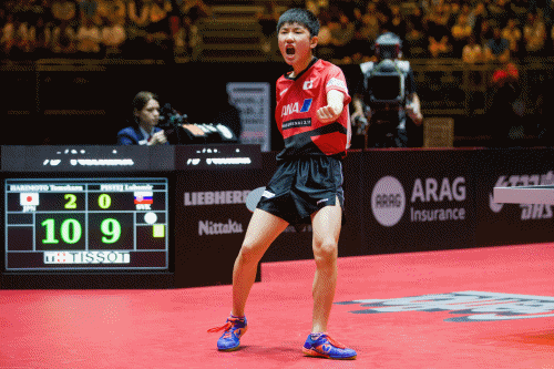 $!Sorprende Japonés de 13 años en el Mundial de tenis de mesa