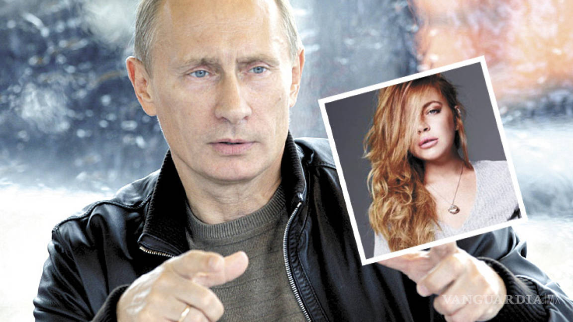 Lindsay Lohan quiere conocer a Vladimir Putin