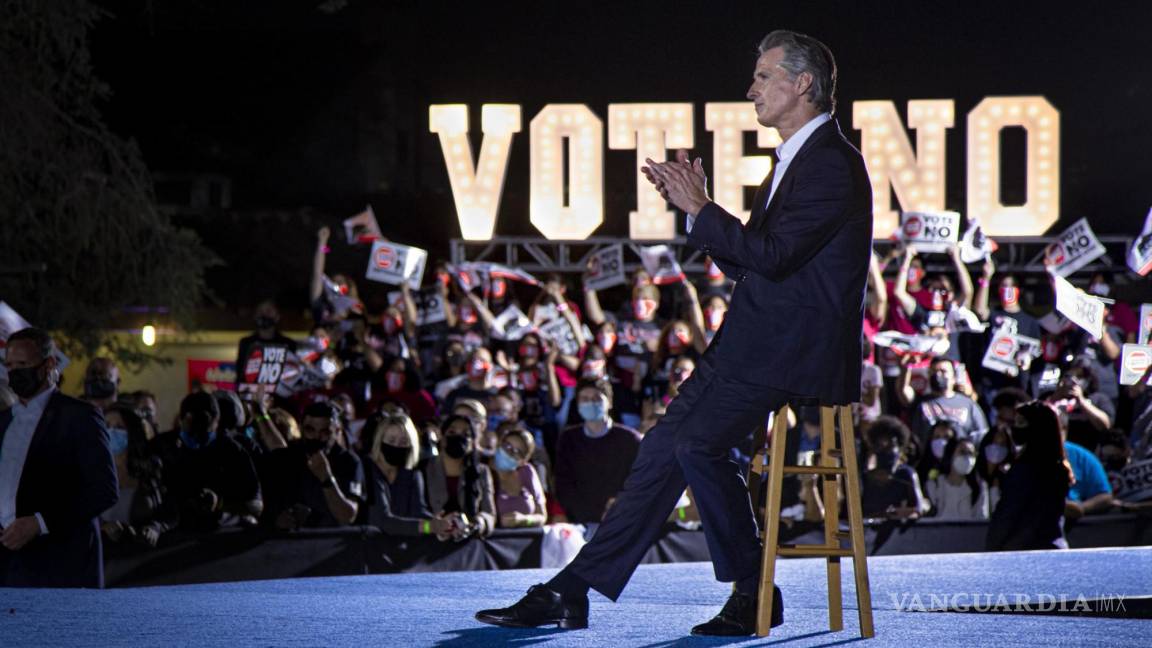 California ratifica a Gavin Newsom como su gobernador