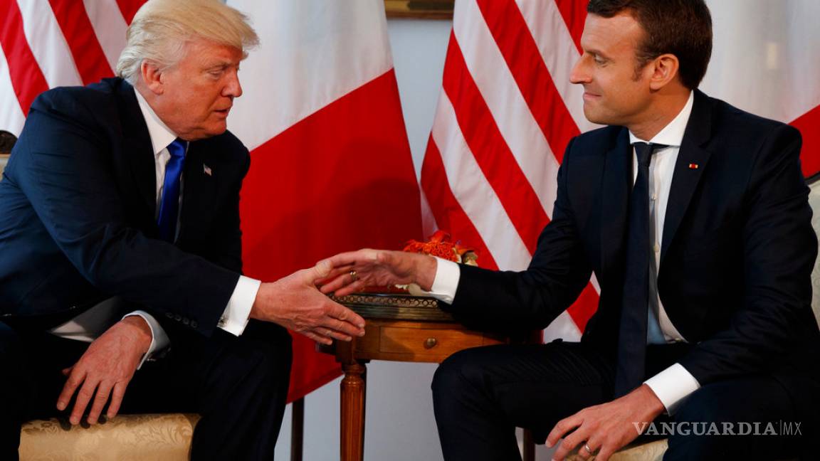 Trump recibe a Macron en visita estado
