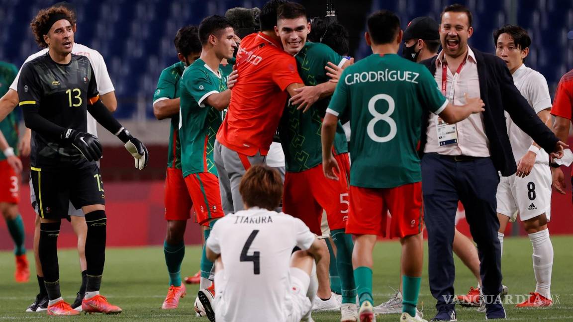 $!Tokio 2020: Mejores momentos en fotografías del partido entre México y Japón