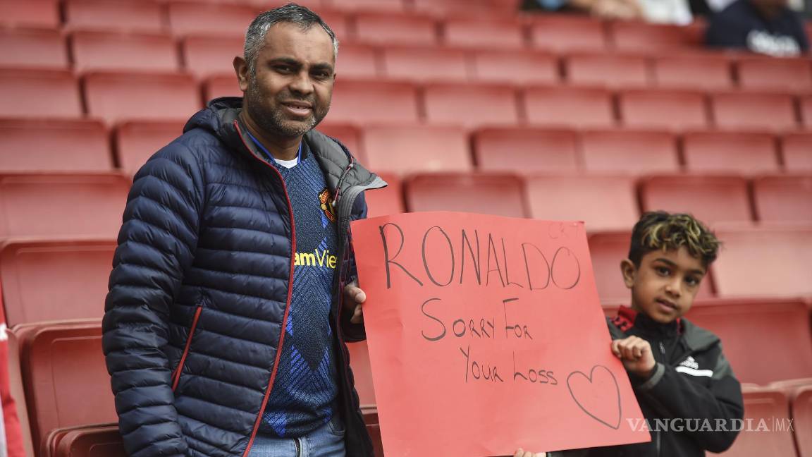 $!Fans mostrando su apoyo a Ronaldo.