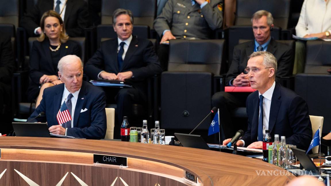 $!La embajadora de Estados Unidos ante la OTAN, Julianne Smith, también reiteró que Washington no quiere un cambio de régimen en Rusia.