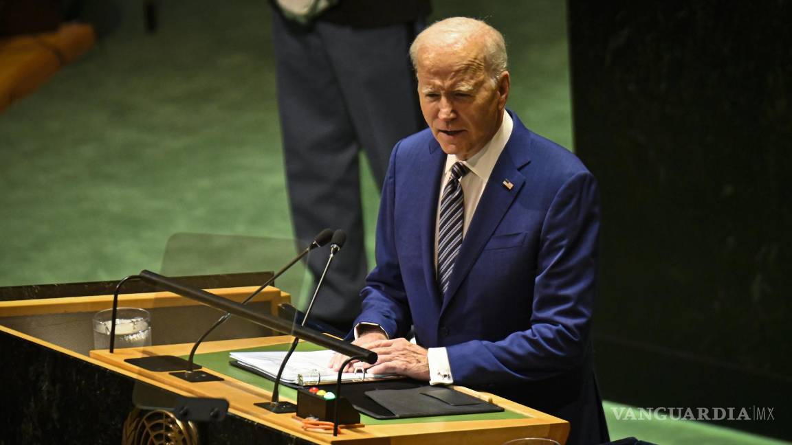 $!Biden se comprometió a que EU y sus aliados “seguirán al lado del valiente pueblo ucraniano en defensa de su soberanía, su integridad territorial y su libertad”.