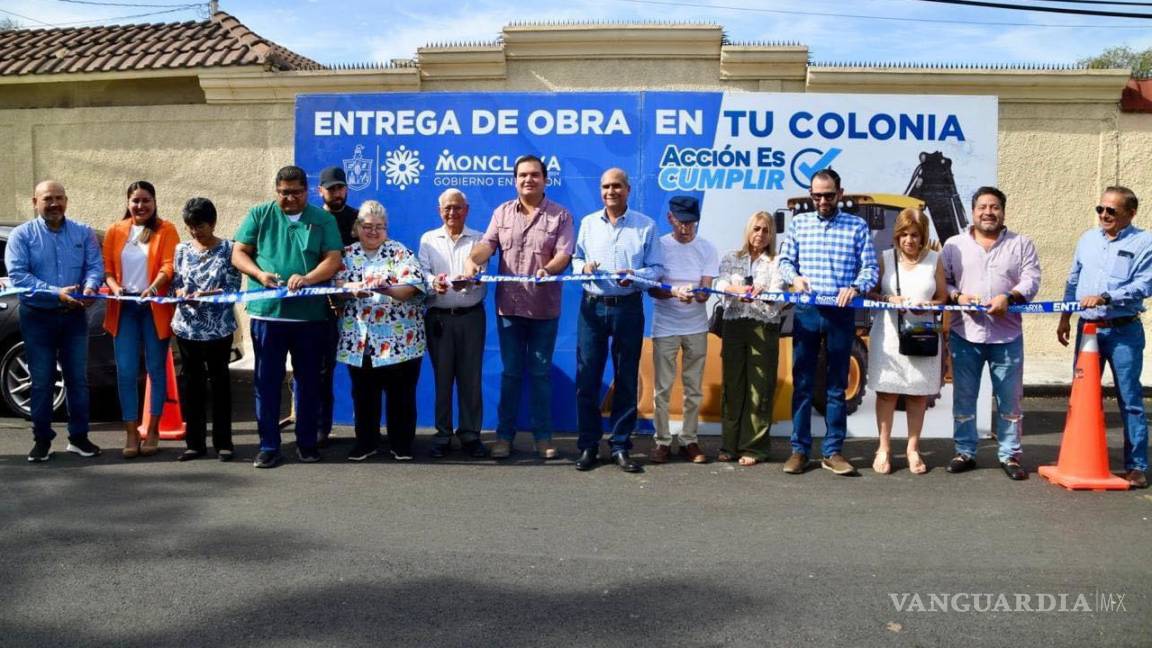 Monclova: Invierten más de 5 mdp en pavimentación en colonia Las Palmas