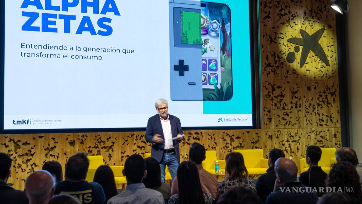 $!El especialista en mercadotecnia Miguel González-Durán durante un evento informativo sobre la generación Alpha Zeta.