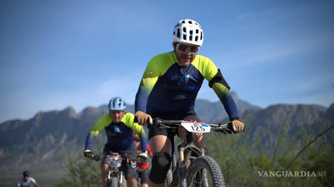 $!El Maratón MTB Ventana al Cielo Candela 2023 atrajo ciclistas de todo México.