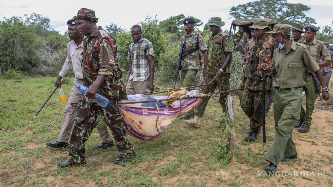 Escalan a 110 muertos vinculados a una secta keniana