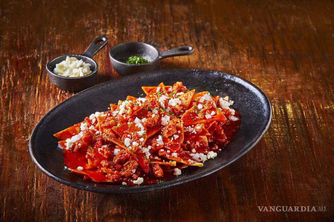 $!Receta 1: Chilaquiles rojos.