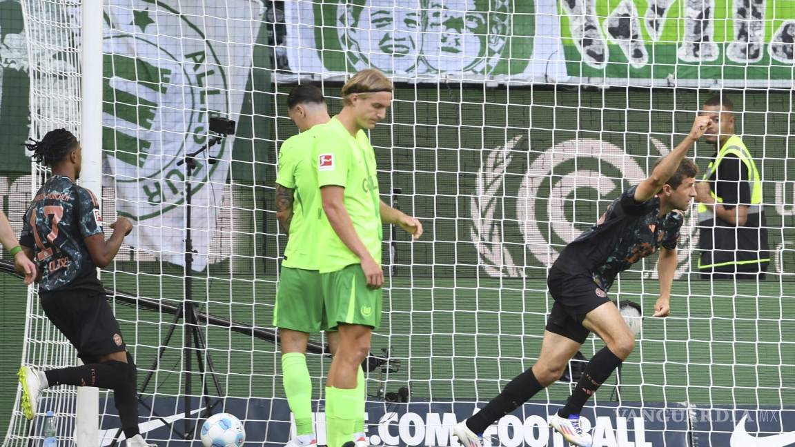 Bayern Múnich inicia su búsqueda por el título de la Bundesliga con una sufrida victoria ante Wolfsburgo