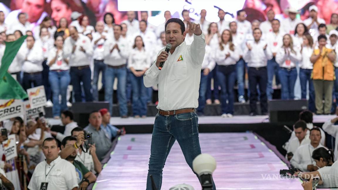 $!Javier Díaz, candidato de PRI-PRD-UDC, fue el que más gastó, pero también quien más eventos tuvo.