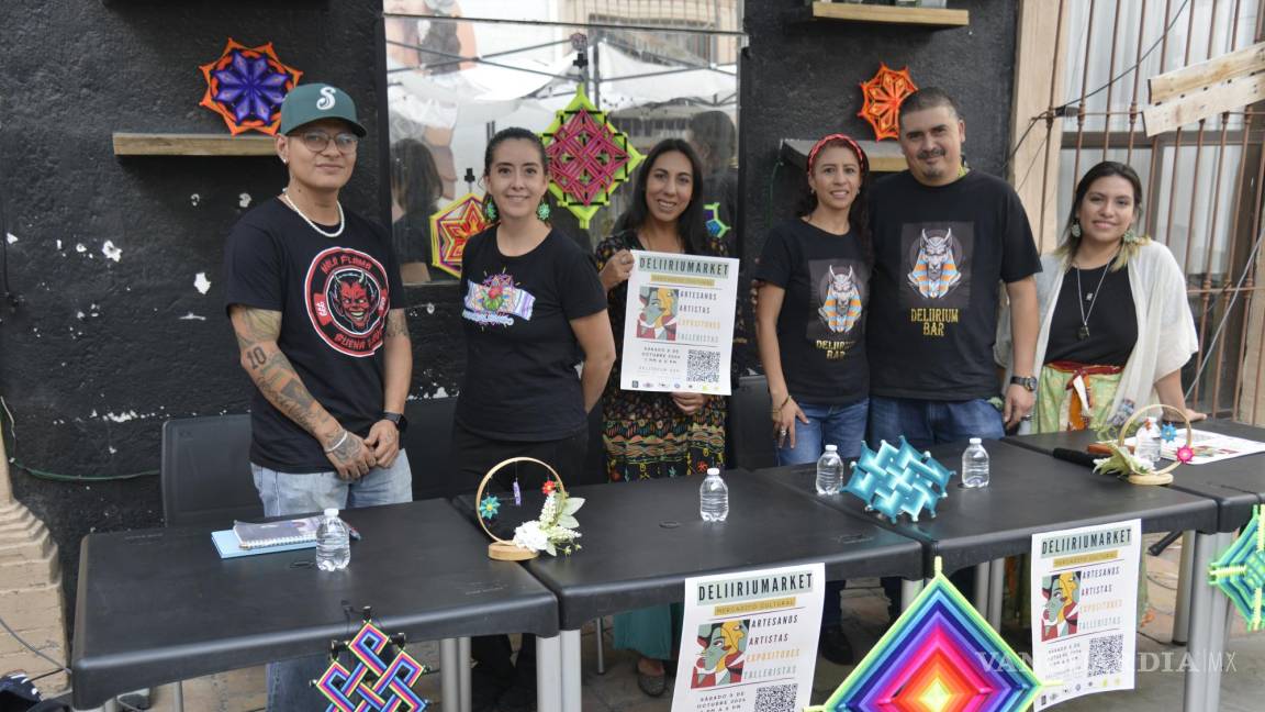 ¿Plan para el próximo fin de semana? Visita Deliiriumarket, un encuentro de artesanos y cultura en Saltillo