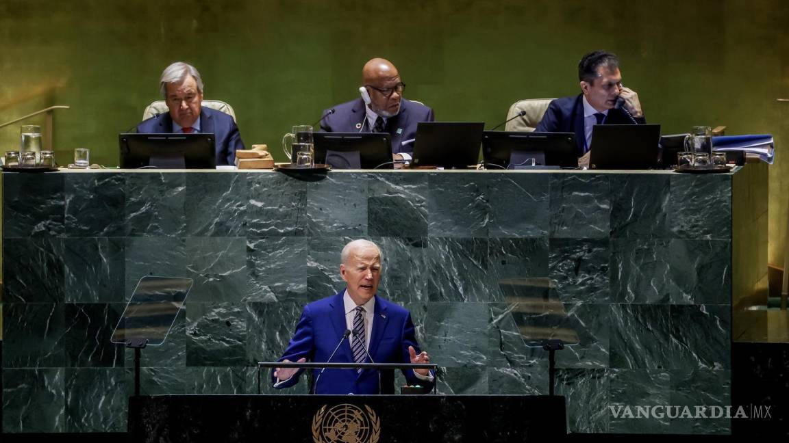 En su discurso en la ONU, Biden alerta que ningún país va a estar seguro si Ucrania pierde la guerra