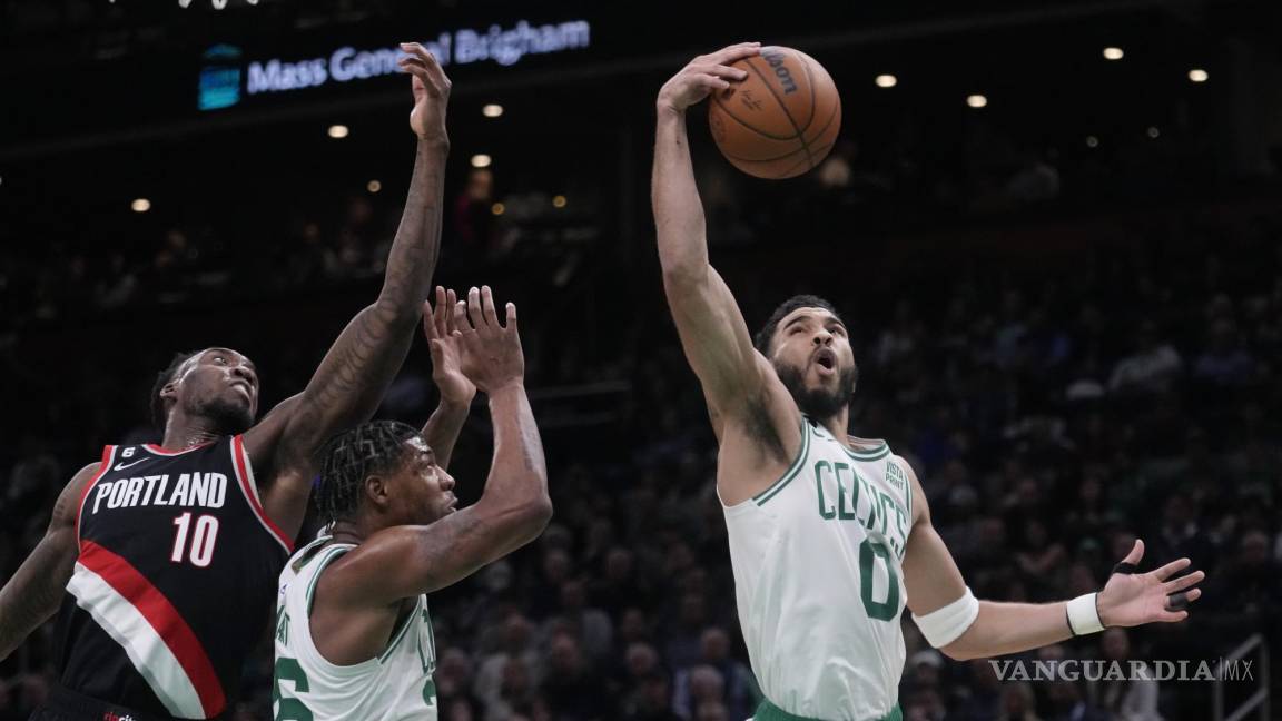 Tatum se lleva la noche en encuentro contra Blazers: anota 30 puntos y da la victoria a Celtics