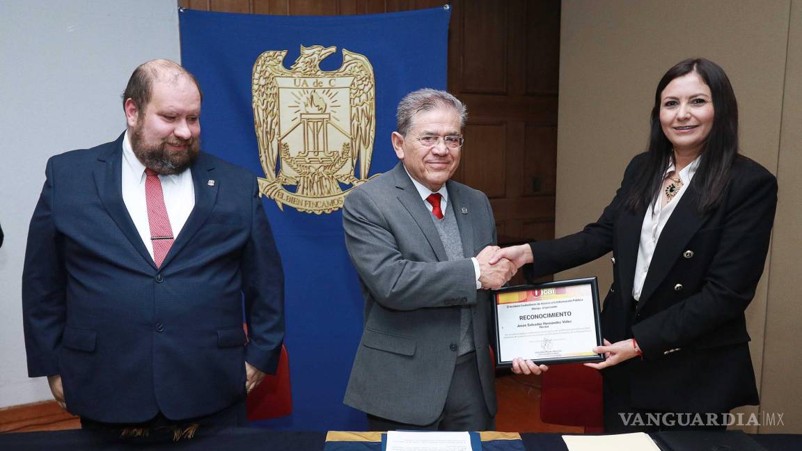 Certifica ICAI a la Universidad Autónoma de Coahuila como Institución Promotora de la Transparencia