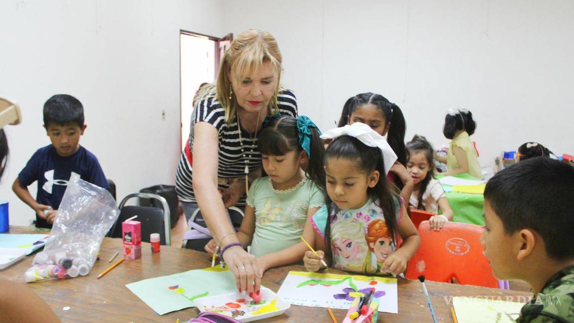 Creatividad infantil florece en los Cursos de Verano de Cuatro Ciénegas