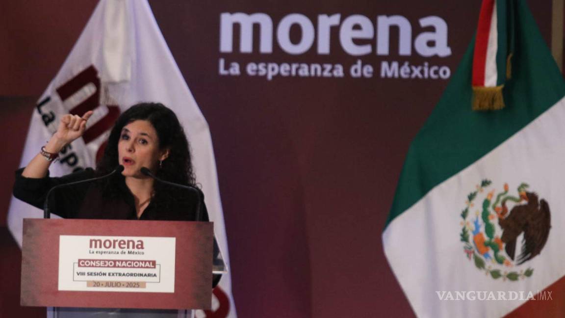 Morena no protegerá a nadie, afirma Luisa Alcalde durante consejo nacional