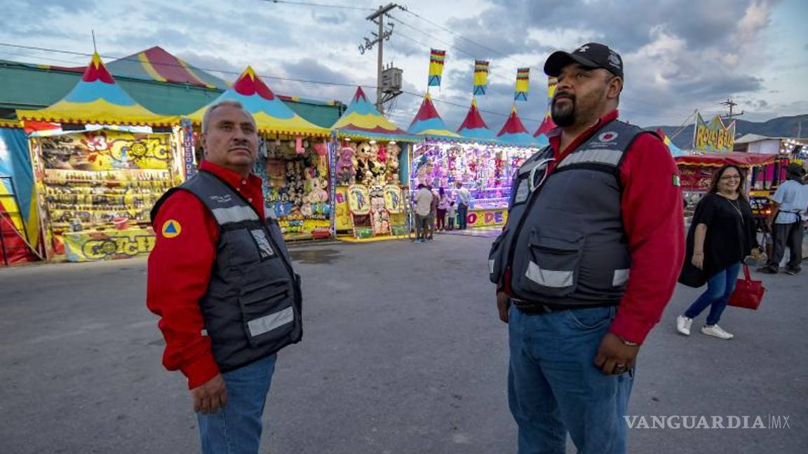 $!Protección Civil acudió a las instalaciones de la Feria para revisar la seguridad.