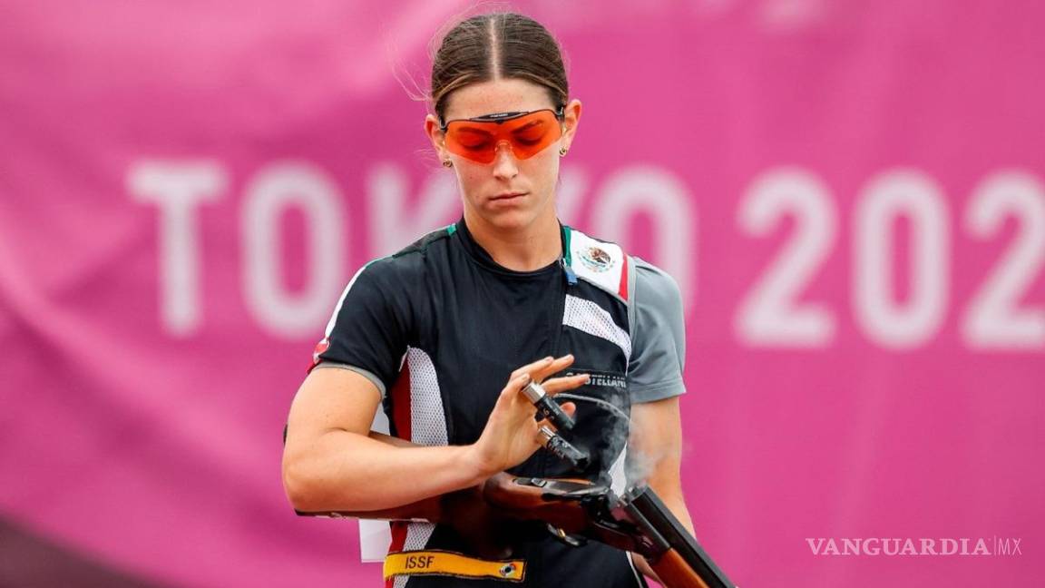 Saltillense Gabriela Rodríguez hace historia: consigue el oro para México en tiro skeet femenino en los JCC 2023