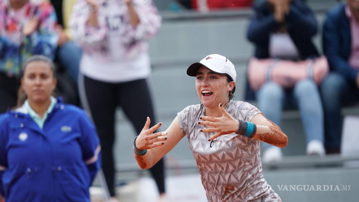 La tenista mexicana Fernanda Contreras jugará en Roland Garros