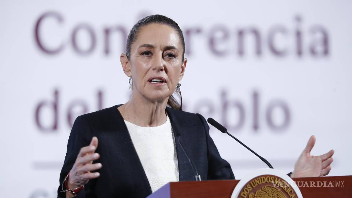 $!Claudia Sheinbaum, informó que tras los aranceles a productos mexicanos impulsados por Trump, México impondrá aranceles a estados Unidos.