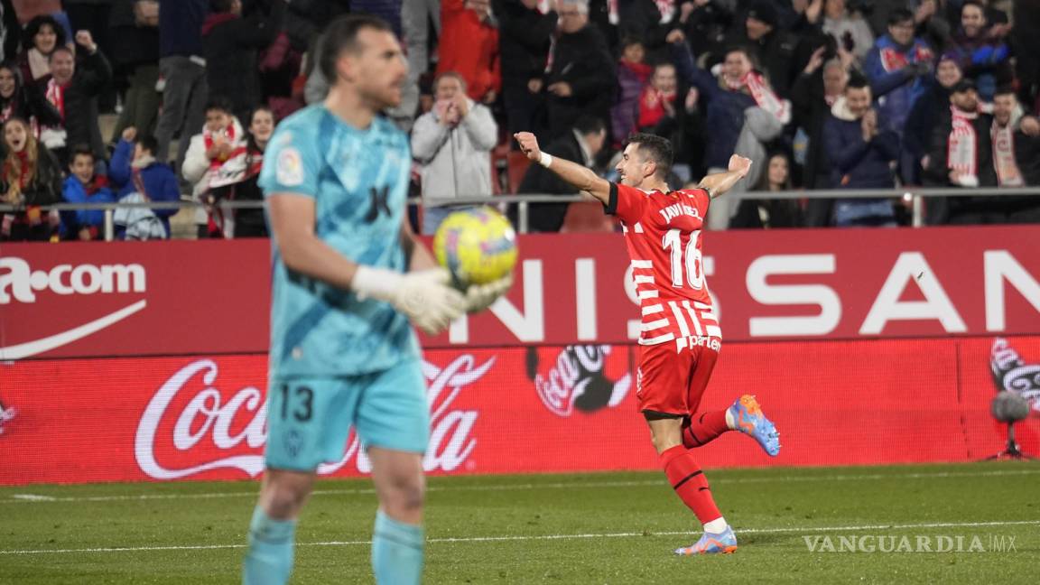 Girona golea 6-2 al Almería en La Liga española