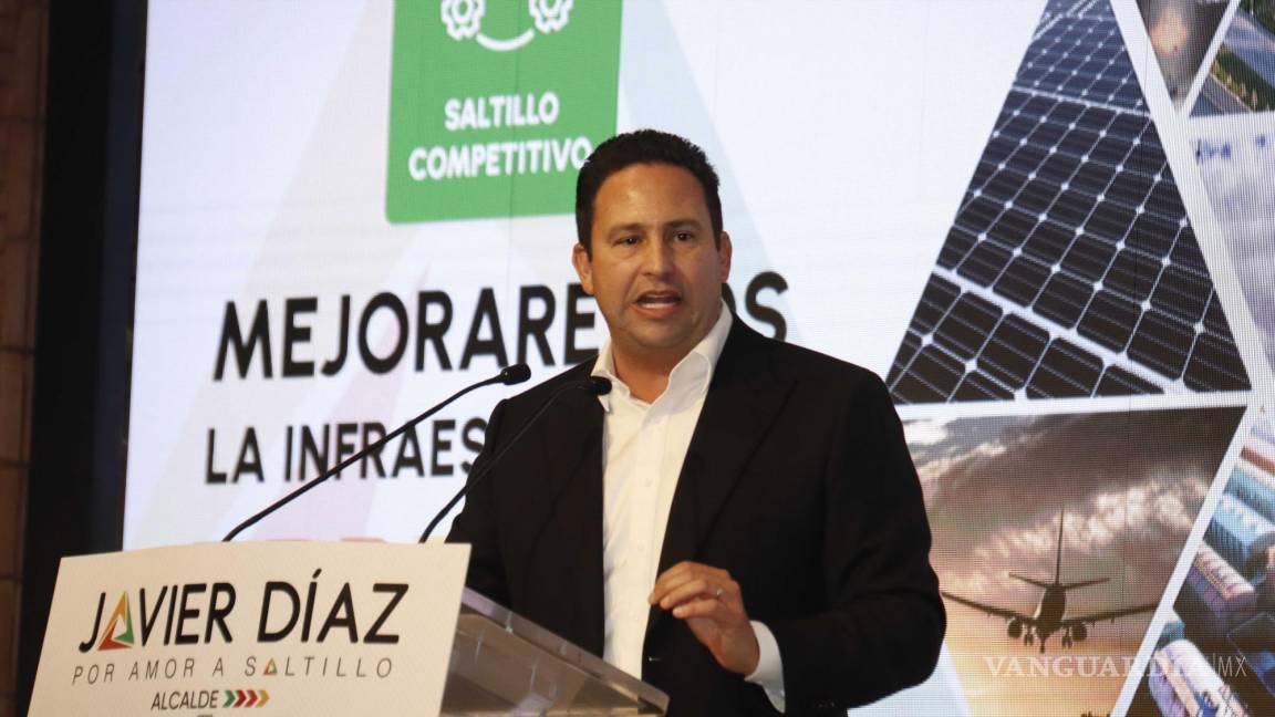 Saltillo: presenta Javier Díaz plataforma política; va por transformación al transporte público