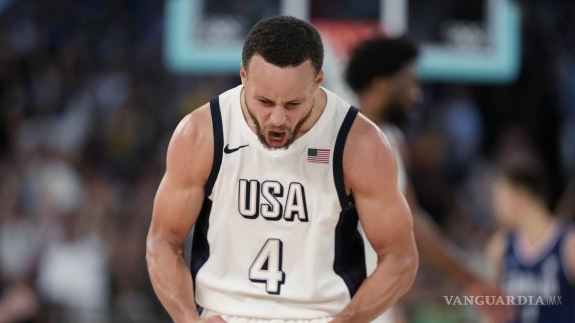 Pese al ‘hambre’ de Serbia, Steph Curry ‘cocina’ una difícil victoria para Estados Unidos y van por el oro en París 2024