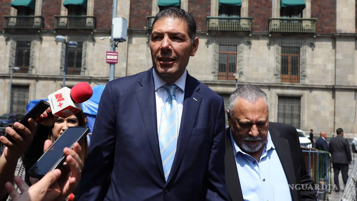 $!Carlos Hank González, apenas a mediadios de octubre, tuvo una reunión con Claudia Sheinbaum y otros empresarios.