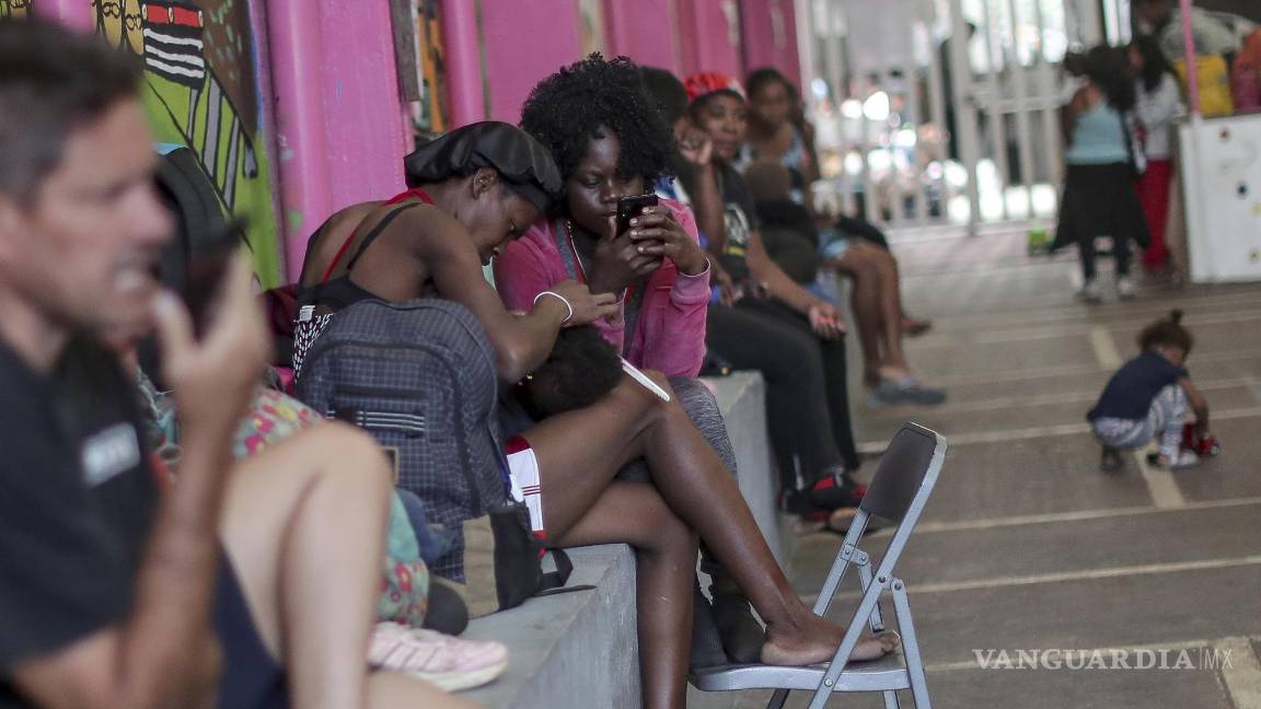 $!En México, solo el 5 % de los migrantes haitianos resuelven sus solicitudes de asilo.