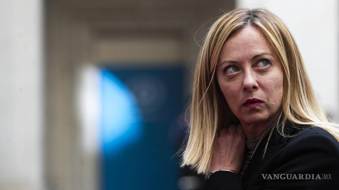 $!La primera ministra italiana, Giorgia Meloni.