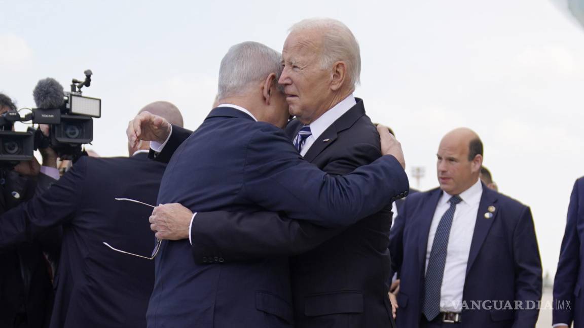 Biden respalda la versión israelí sobre el bombardeo al hospital en Gaza y arremete contra Hamás
