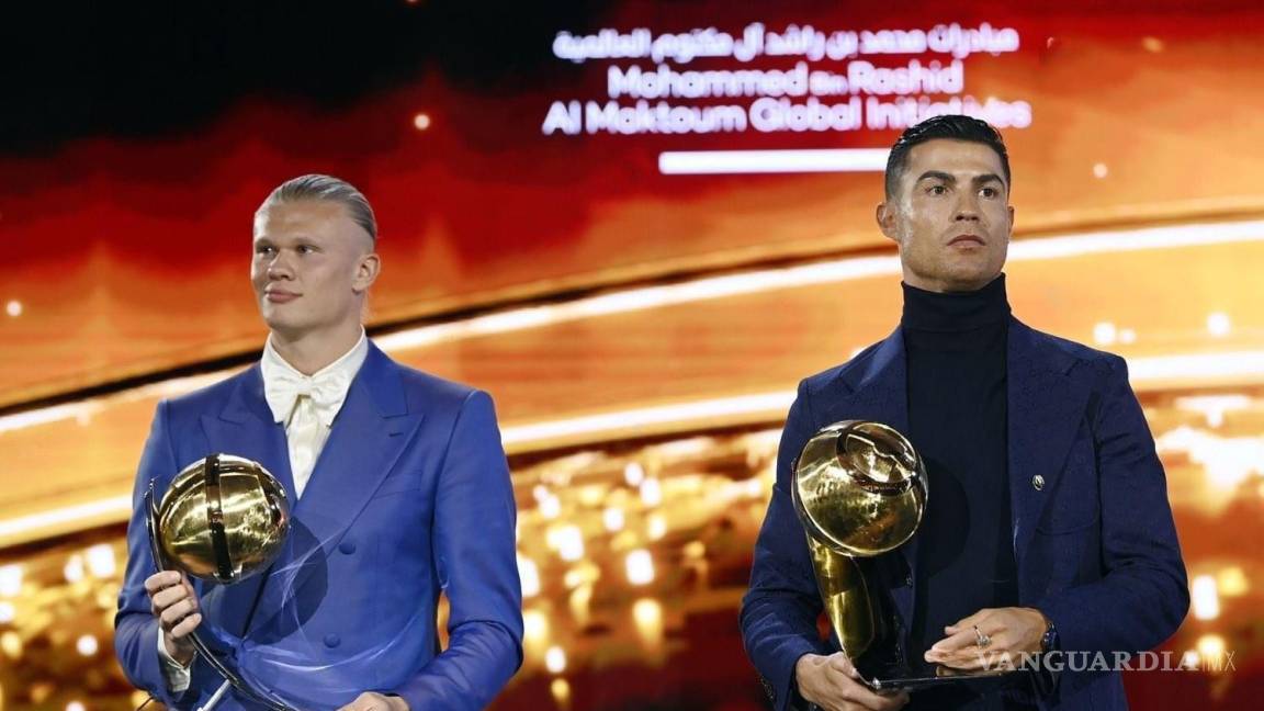 Erling Haaland y Cristiano Ronaldo se llevan el Mejor Jugador y Máximo Goleador en los Globe Soccer Awards
