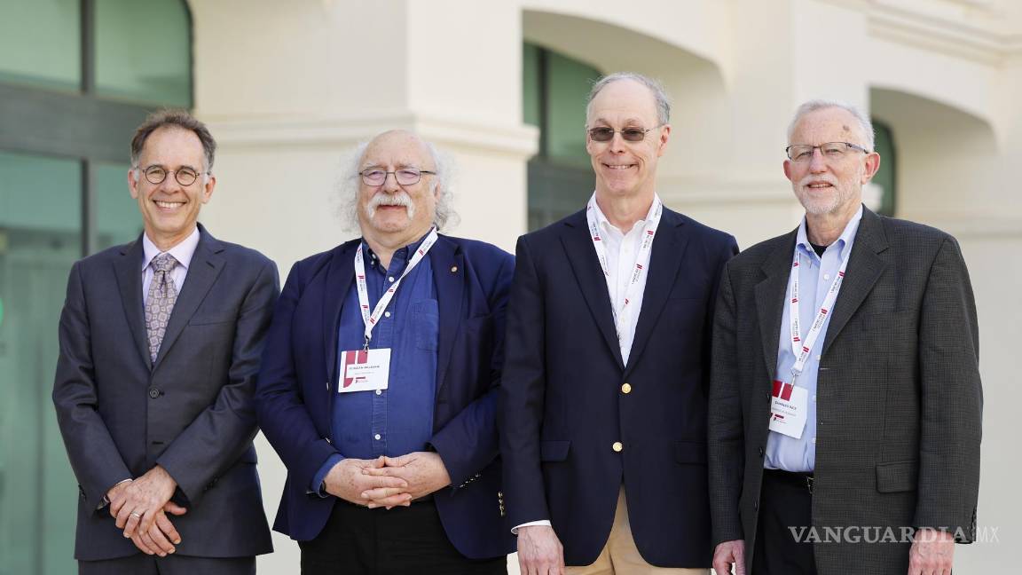 $!Cuatro Premios Nobel: Guido Imbens,; Duncan Haldane, Douglas Diamond y Charles Rice en Valencia, ESPAÑA