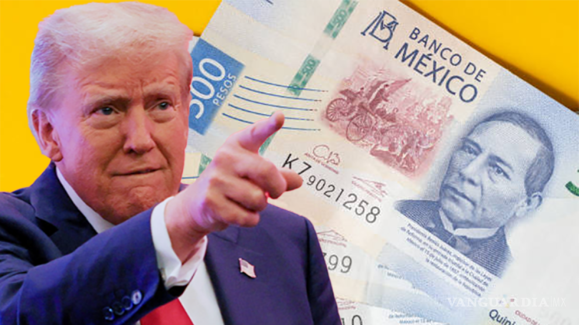 Golpea al peso la amenaza de Trump de imponer 25% de aranceles