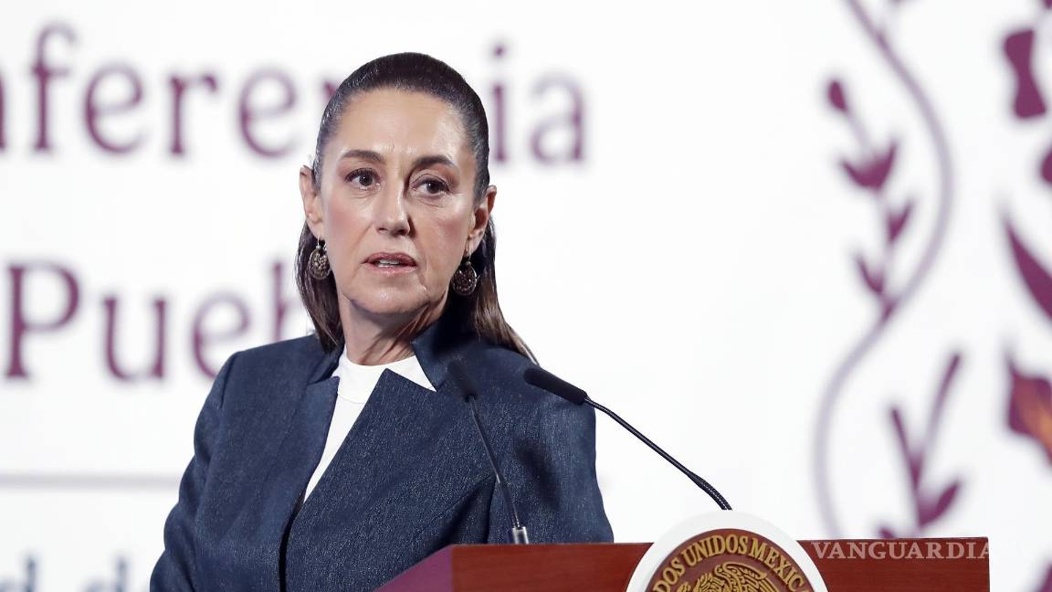 $!La presidenta de México, Claudia Sheinbaum. El año pasado, EU importó vehículos y camionetas ligeras por un valor de 79,000 mdd desde México.