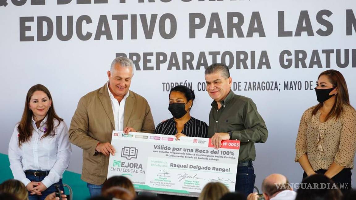 Arranca gobernador Miguel Riquelme programa de Empoderamiento Educativo para las Mujeres