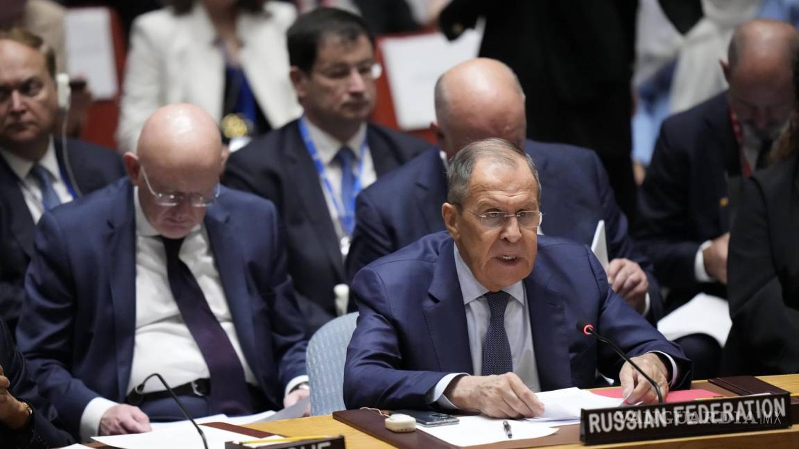 Occidente está en guerra con Rusia, a través de Ucrania, dice ministro Lavrov