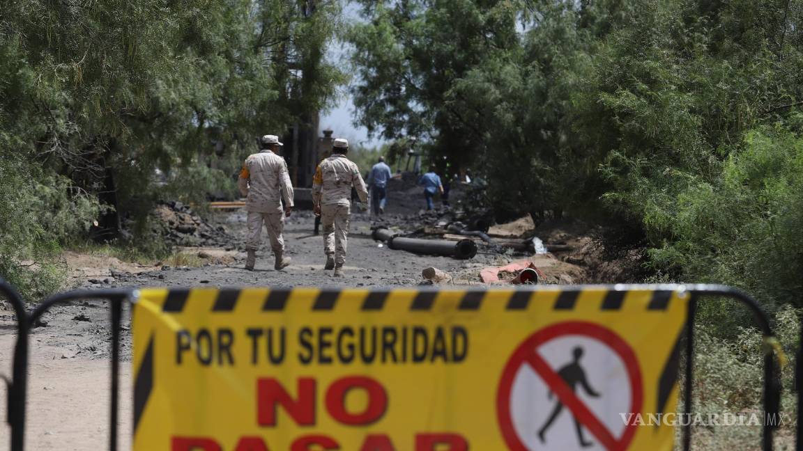 Aseguran contar con recursosnecesarios para rescate minero en El Pinabete